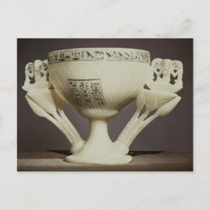 Carte Postale Tasse à boire sous forme de lotus semi-ouvert