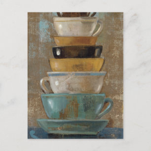 Carte Postale Tasses à café anciennes
