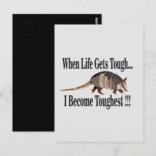 Carte Postale Tatou Animal Inspirationnel