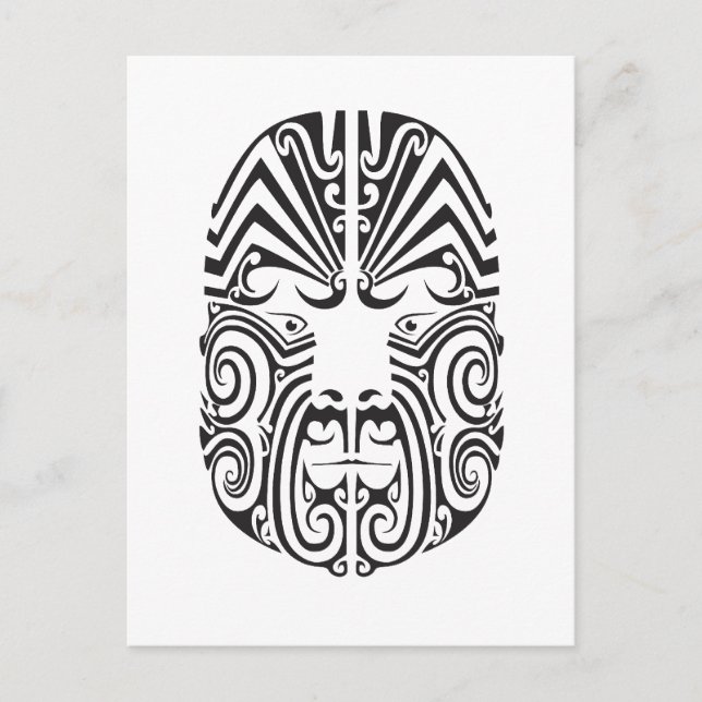 Carte Postale Tatouage tribal (Devant)