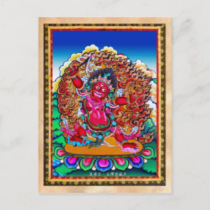 Carte Postale Tattoo tibétain oriental cool Hayagriva thangka