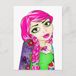 Carte Postale Tatty Anne