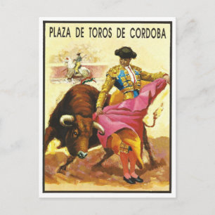 Carte Postale tauromachie, Plaza del Toros, Cordoue, Espagne