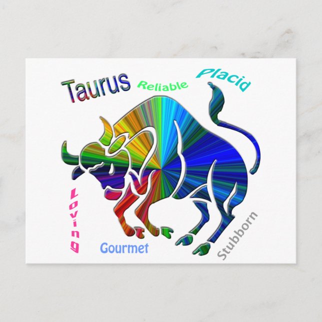 Carte Postale Taurus (Devant)