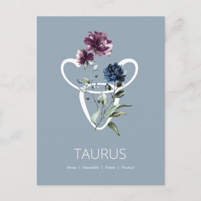 Carte Postale Taurus (Devant)
