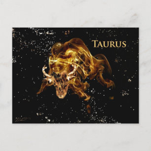 Carte Postale Taurus le taureau