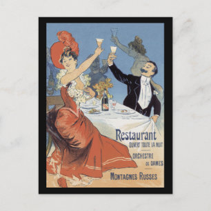 Carte Postale Taverne Olympia ~ Restaurant Ouvert Toute La Nuit