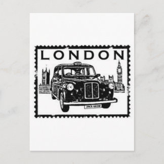 Carte Postale Taxi de Londres