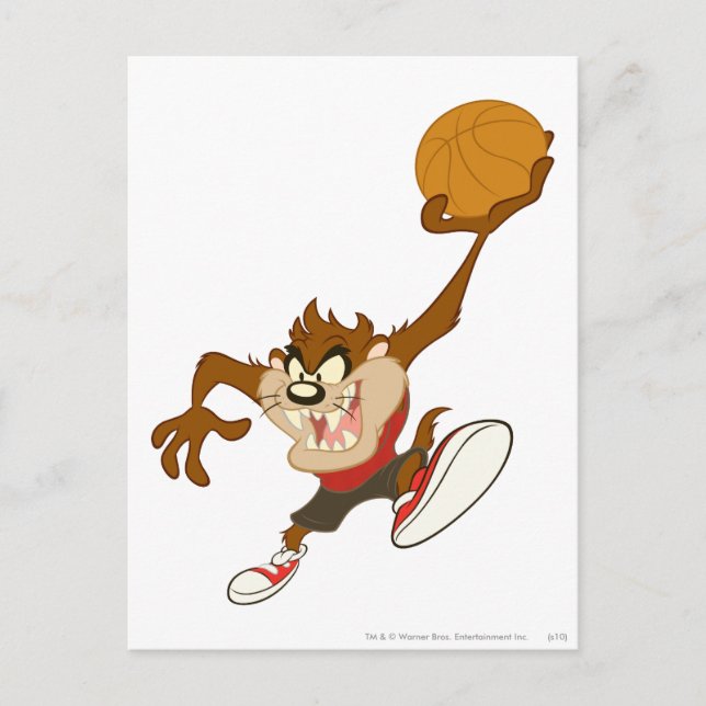 Carte Postale TAZ™ sur votre visage (Devant)