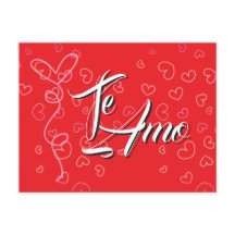 Carte postale - Te Amo