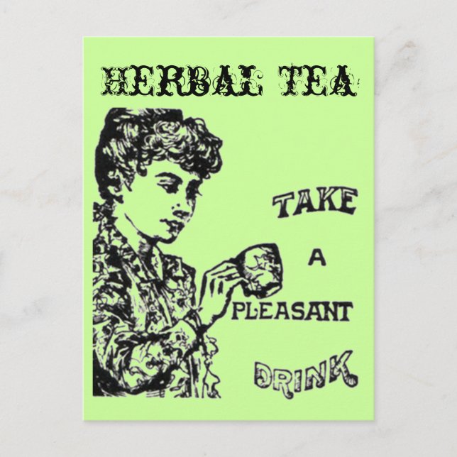 Carte postale Tea Herbal (Devant)