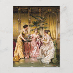 Carte Postale Tea Party - Soulacroix