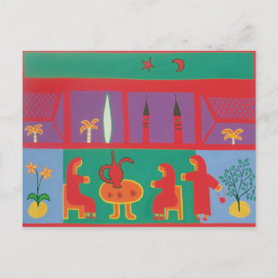 Carte Postale Tea Time au Musée 2003