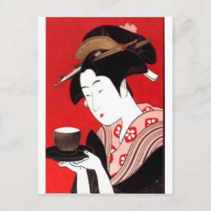 Carte Postale Tea Time Avoir une belle journée et une meilleure 