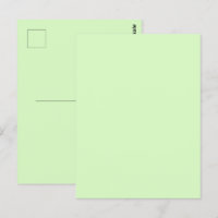 Tea vert pastel Feuille couleur solide