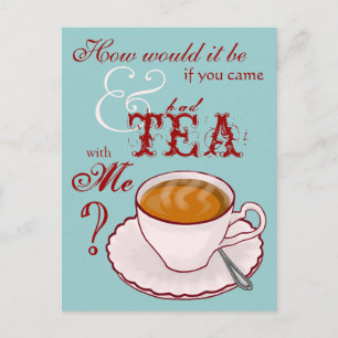 Carte postale Tea with Me