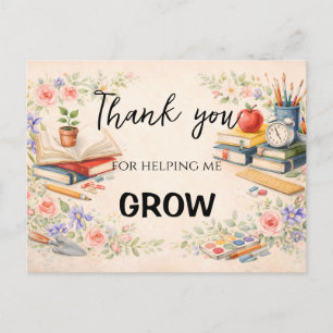 Carte Postale Teacher Thank You Gifts   End of School Year