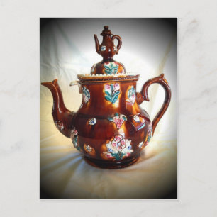 Carte Postale Teapot anglais antique