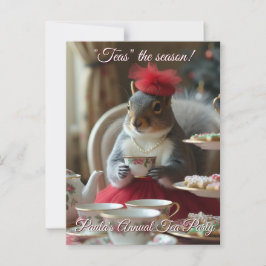 Carte Postale "Teas" l'invitation de la saison