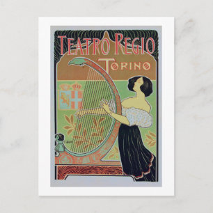 Carte Postale Teatro Regio Torino ( Théâtre Royal )