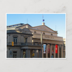 Carte Postale teatro solís montevideo
