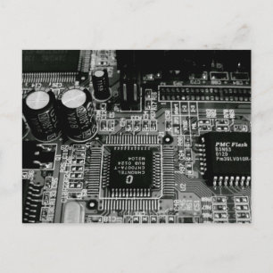 Carte postale Tech