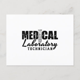 Carte Postale Technicien de laboratoire Médicale