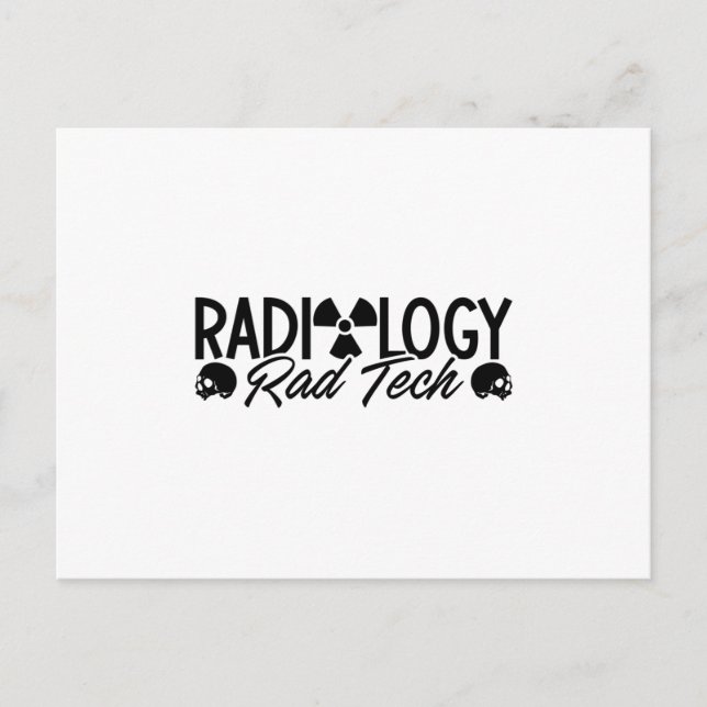 Carte Postale Technologue en radiologie Médecine Rad Technologue (Devant)