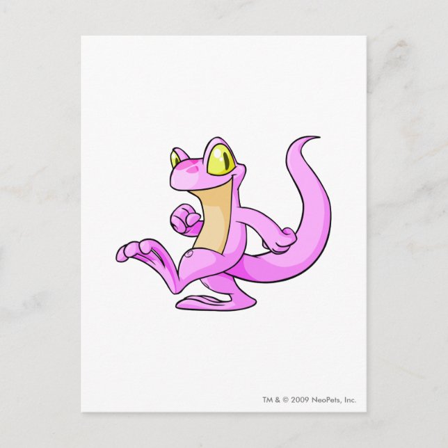 Carte Postale Techo rose (Devant)