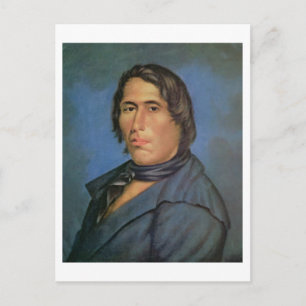 Carte Postale Tecumseh (1768-1813) (huile sur toile)