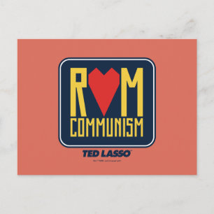 Carte Postale Ted Lasso   Rom Communism Graphic