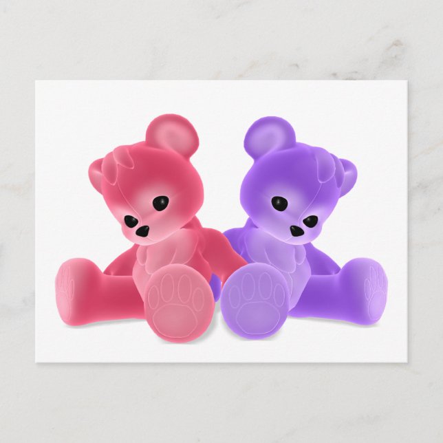 Carte postale Teddy Bearz (Devant)