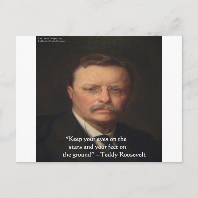 Carte Postale Teddy Roosevelt (Devant)