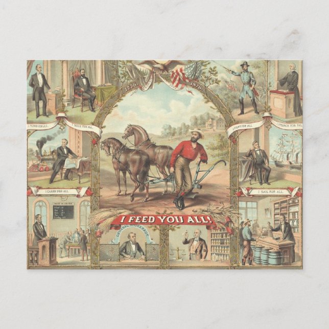 Carte Postale TEE Farmer Slogan (Devant)