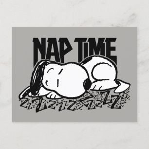 Carte Postale Tee - shirt   Snoopy Nap Time