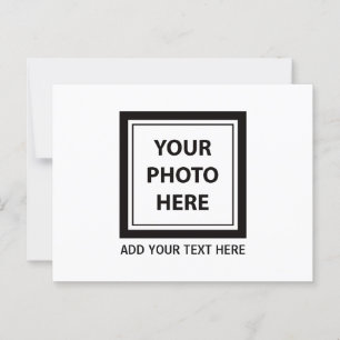 Carte Postale Télécharger une photo et ajouter du texte - Person