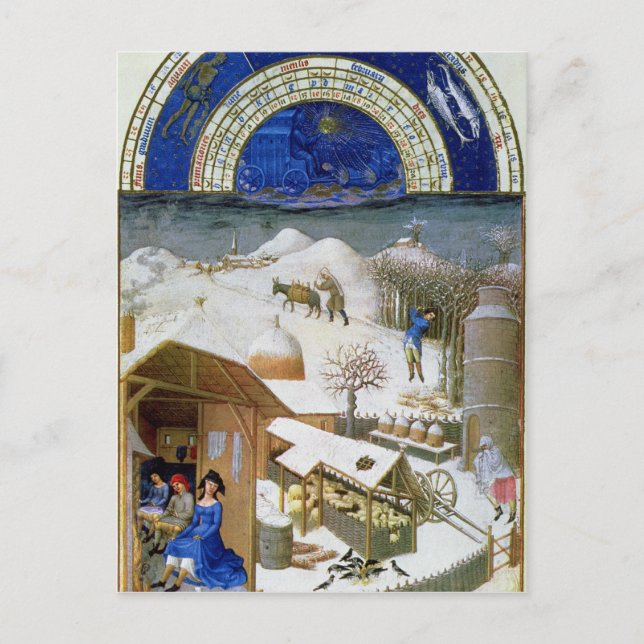 Carte Postale Télécopieur : février (Devant)