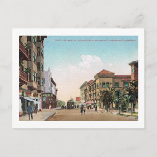 Carte Postale Telegraph Ave., Berkeley, California Vintage