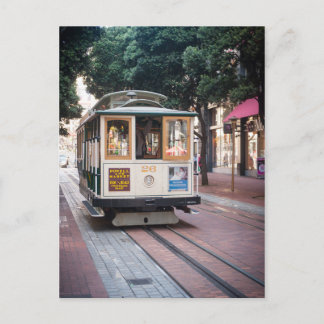 Carte Postale Téléphérique de San Francisco