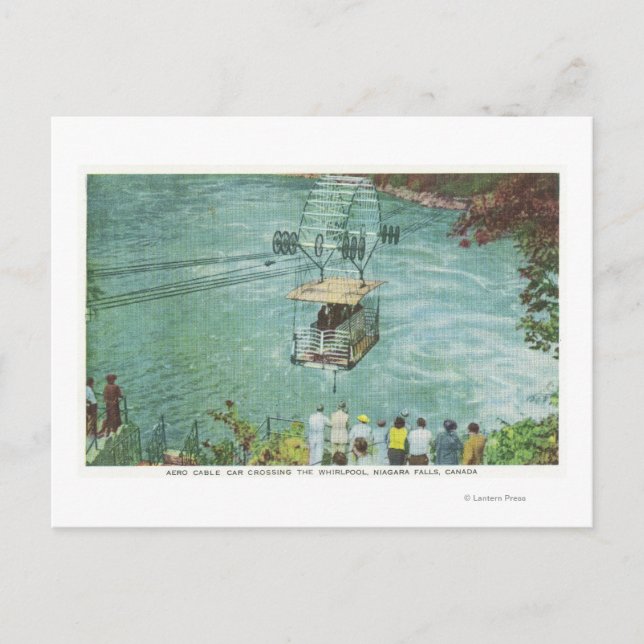 Carte Postale Téléphérique traversant le Whirlpool (Devant)