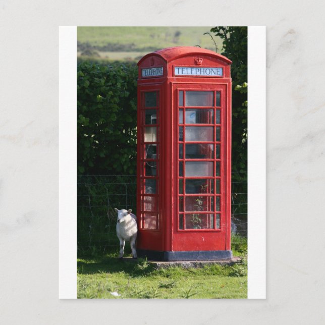 Carte Postale Téléphoner à domicile (Devant)