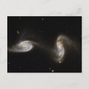 Carte Postale Télescope spatial ARP240 Galaxies Hubble