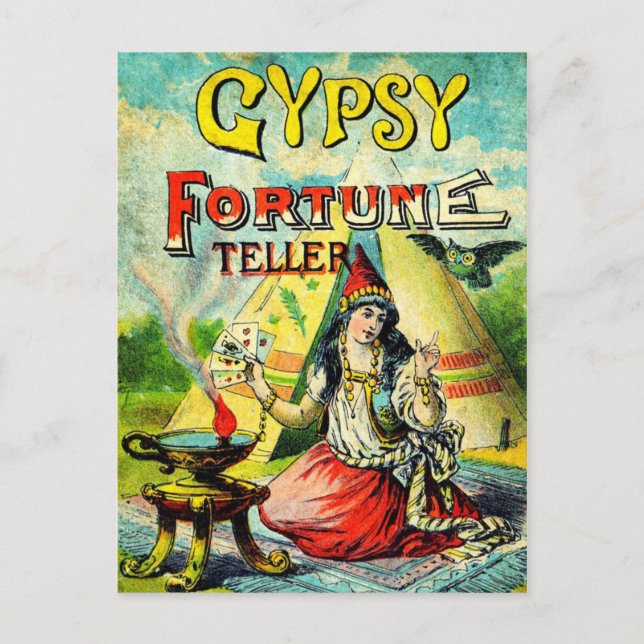 Carte Postale Teller Typsy Fortune (Devant)