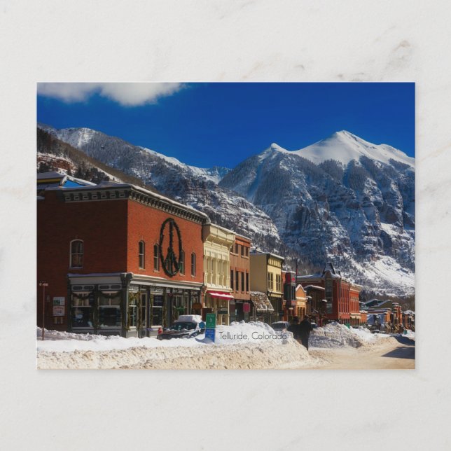 Carte Postale Telluride, Colorado photo paysage (Devant)