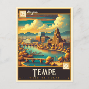 Carte Postale Tempe, Arizona   VINTAGE