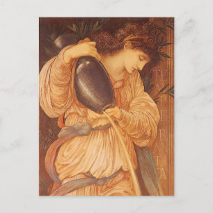 Carte Postale Temperantia par Sir Edward Coley Burne-Jones
