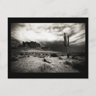 Carte Postale Tempête estivale dans les montagnes de la Supersti