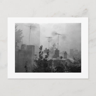 Carte Postale Tempête le 12, Philadelphie.