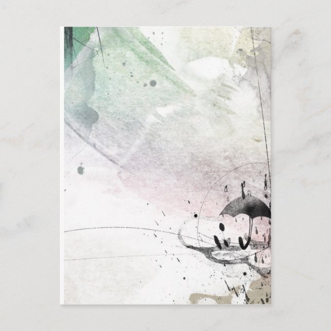 Carte Postale tempête patinée (Devant)