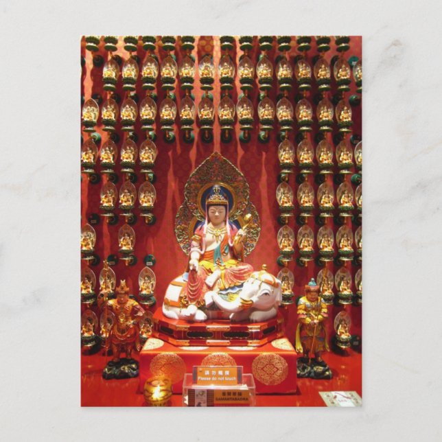 Carte Postale Temple bouddhiste chinois (Devant)
